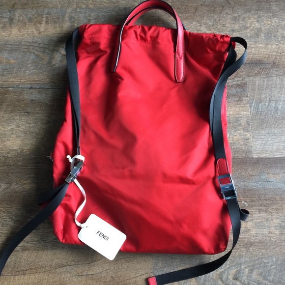 New Fendi Monster Bug Zaino Santander Backpack - Picture 2 of 8